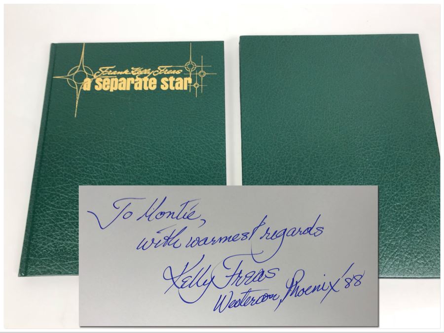 JUST ADDED - Signed Frank Kelly Freas Science Fiction Artist Hardcover Book 'A Separate Star' Includes Signed Limited Edition Print [Photo 2]
