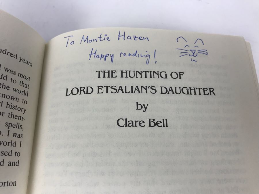 JUST ADDED - Pair Of Signed Books Tales Of The Witch World Created By Andre Norton - Signed By Andre Norton, Robert Bloch, A.C. Crispin, Mercedes Lackey, Sasha Miller And More - See Photos [Photo 13]