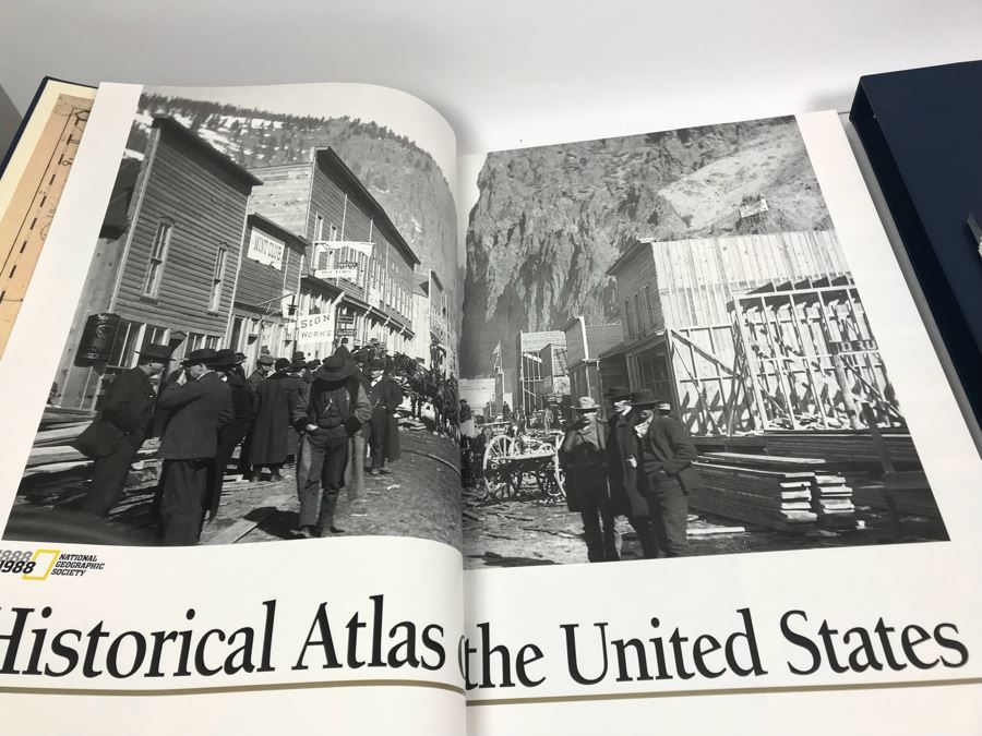 JUST ADDED - Historical Atlas Of The United States Centennial Edition National Geographic [Photo 9]