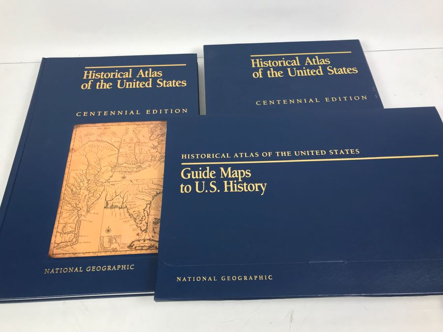 JUST ADDED - Historical Atlas Of The United States Centennial Edition National Geographic [Photo 4]