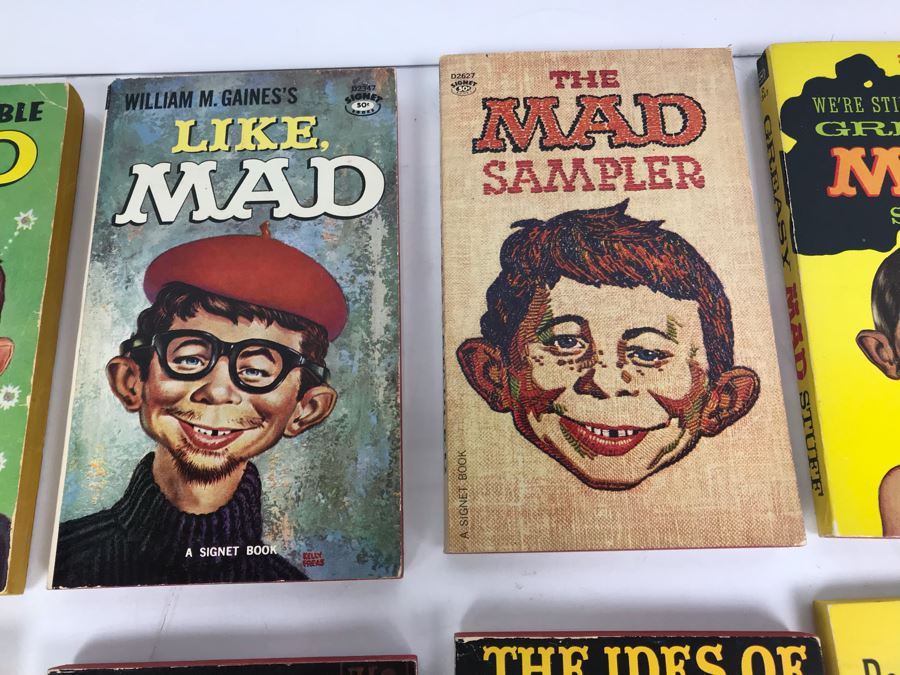 JUST ADDED - Collection Of MAD And Andy Capp Paperback Books [Photo 4]