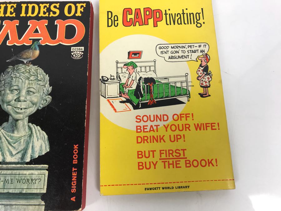 JUST ADDED - Collection Of MAD And Andy Capp Paperback Books [Photo 9]