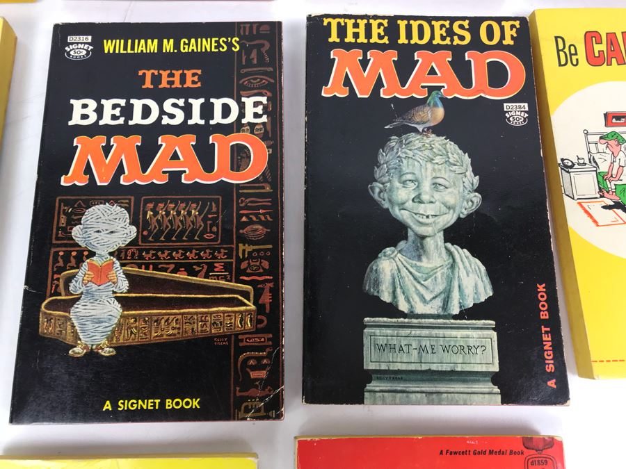 JUST ADDED - Collection Of MAD And Andy Capp Paperback Books [Photo 7]