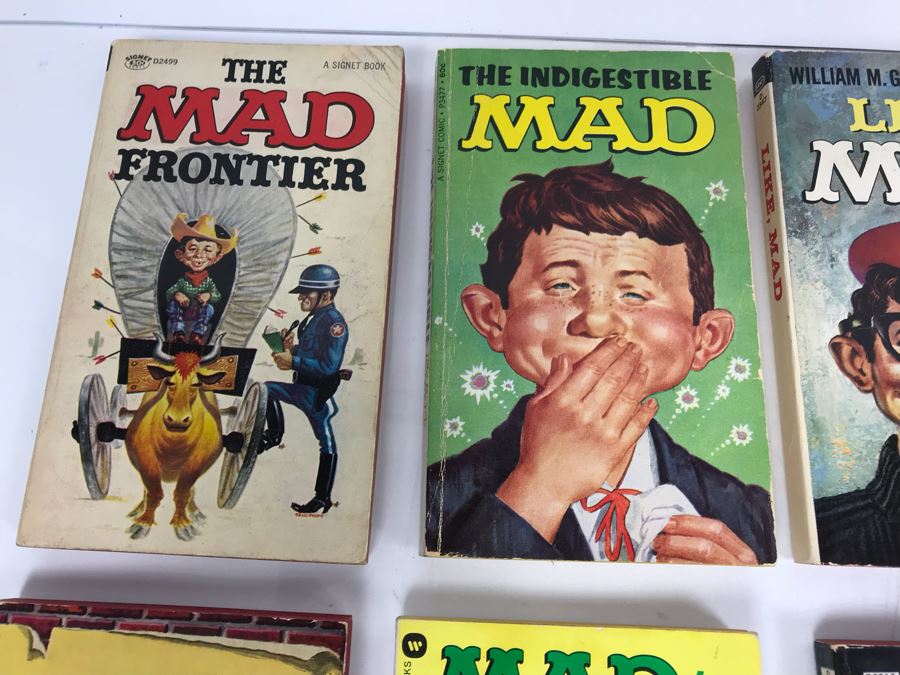 JUST ADDED - Collection Of MAD And Andy Capp Paperback Books [Photo 3]