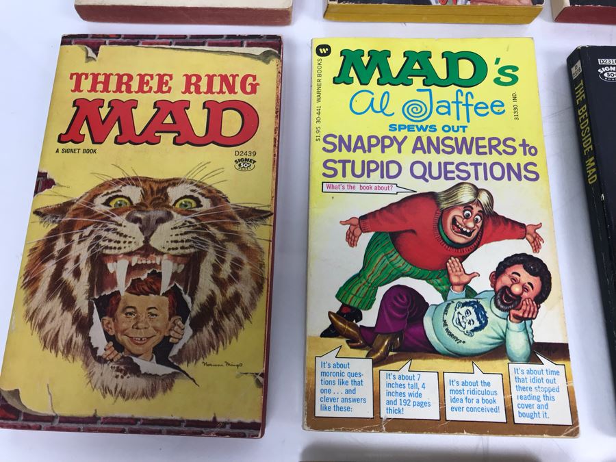 JUST ADDED - Collection Of MAD And Andy Capp Paperback Books [Photo 6]
