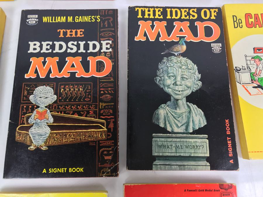 JUST ADDED - Collection Of MAD And Andy Capp Paperback Books [Photo 8]