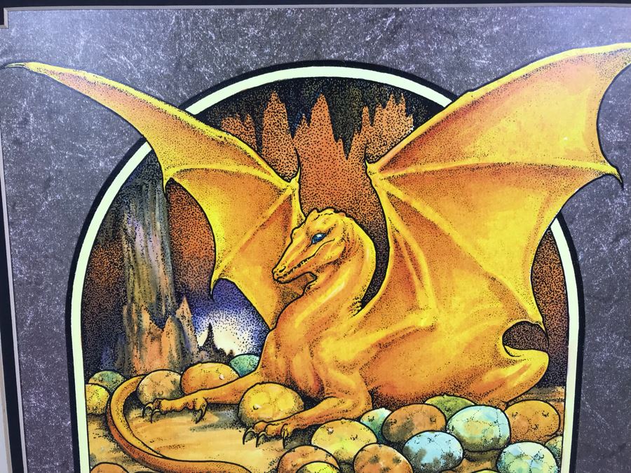 Limited Edition Hand Signed Print By Ellisa H. Mitchell Titled 'In The Hatching Grounds' 12' X 12' [Photo 3]