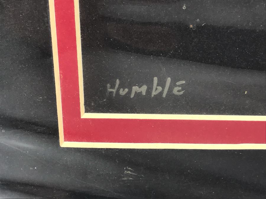 Limited Edition Hand Signed Print By Jim Humble Titled 'Naughty Moon Rising' From Comic Con Art Show 16' X 20' [Photo 6]