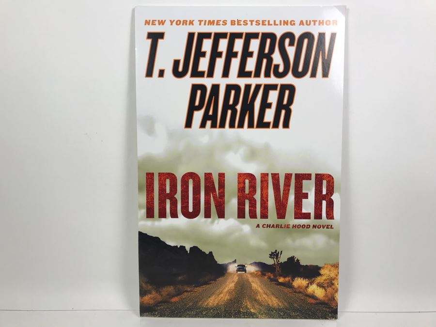 Promotional Book Poster T. Jefferson Parker Iron River