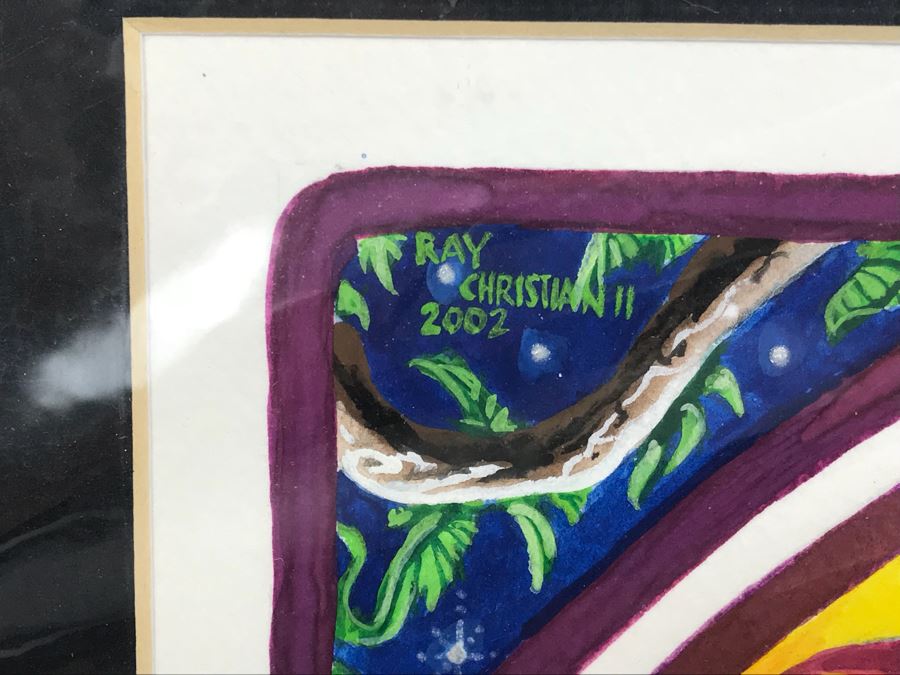 Original Artwork By Ray T. Christian II Titled 'Cheetah' From Comic Con Art Show 14' X 17' [Photo 6]