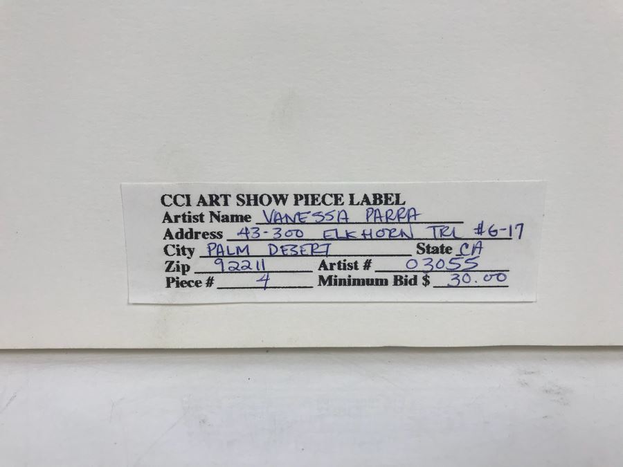 Original Artwork Drawing By Vanessa Parra From Comic Con Art Show 16' X 20' [Photo 6]