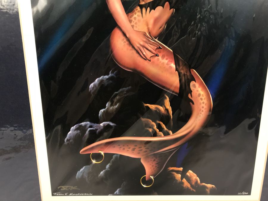 Limited Edition Hand Signed Print By John E. Kaufmann Titled 'Merbabe Starr' 16' X 20' [Photo 4]