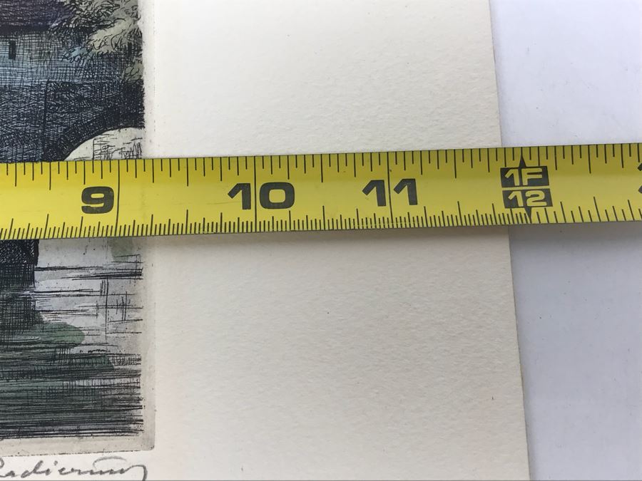 Vintage German Engraving 12' X 15' [Photo 6]