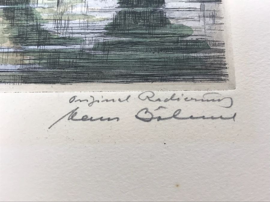 Vintage German Engraving 12' X 15' [Photo 5]