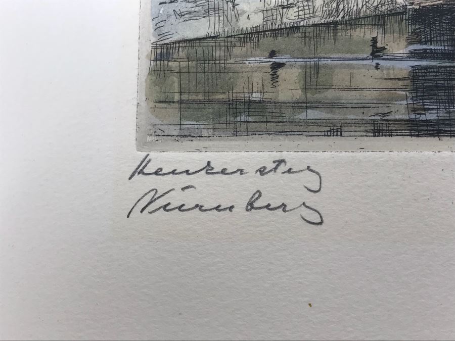 Vintage German Engraving 12' X 15' [Photo 4]