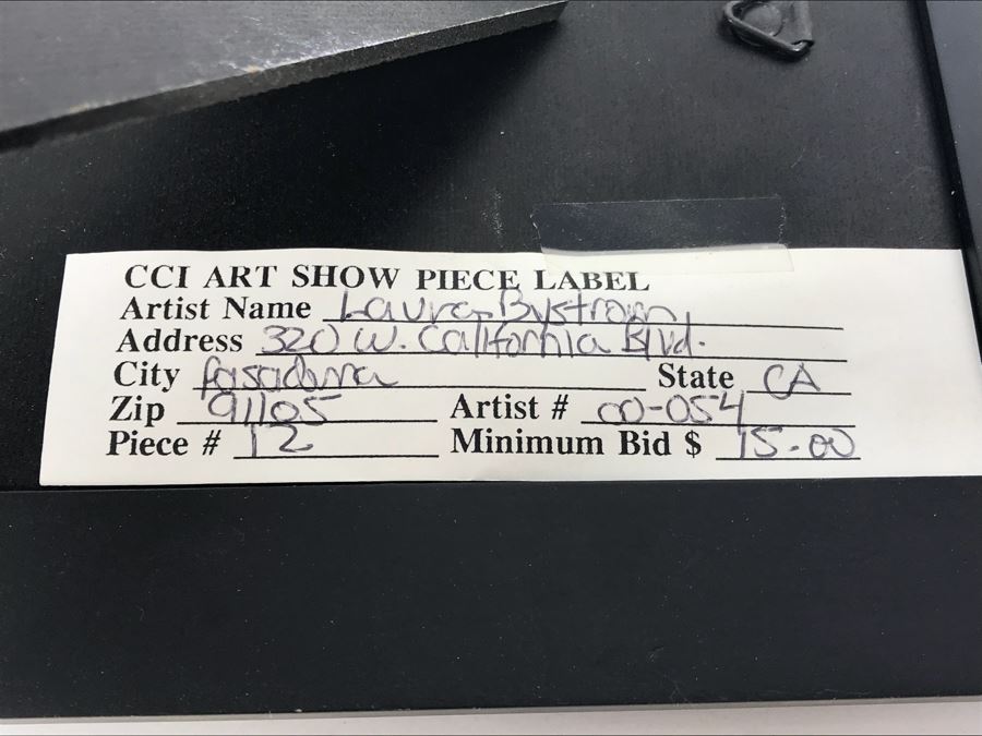 Original Artwork By Laura Bystrom Design Titled 'Jammin In The Boneyard' From Comic Con Art Show 9' X 7' [Photo 7]