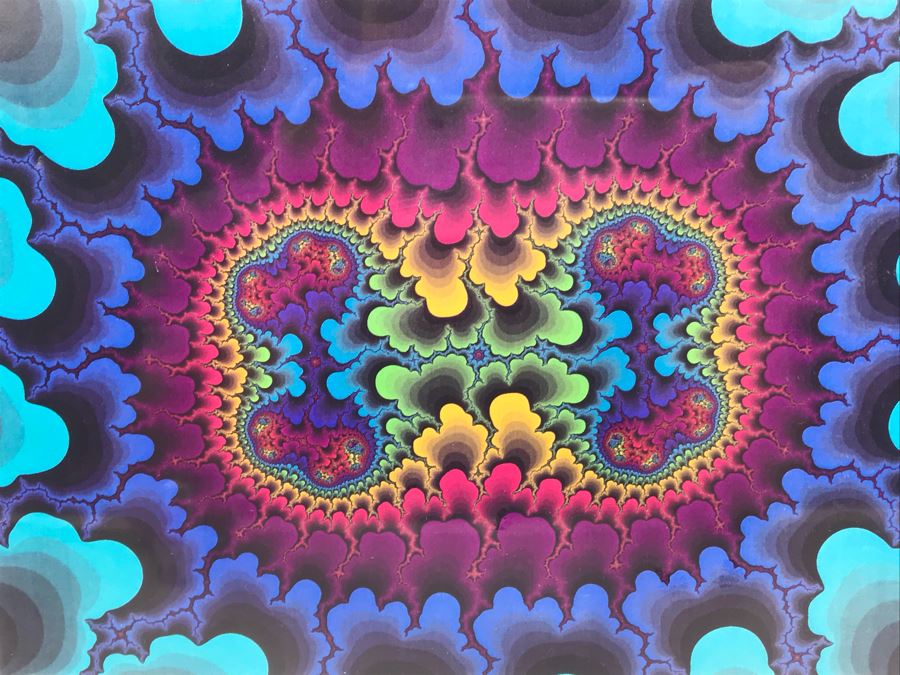 Vintage 1993 Limited Edition Hand Signed Print By Gary Allen Smith GAS Titled 'Chromopod' [Photo 3]