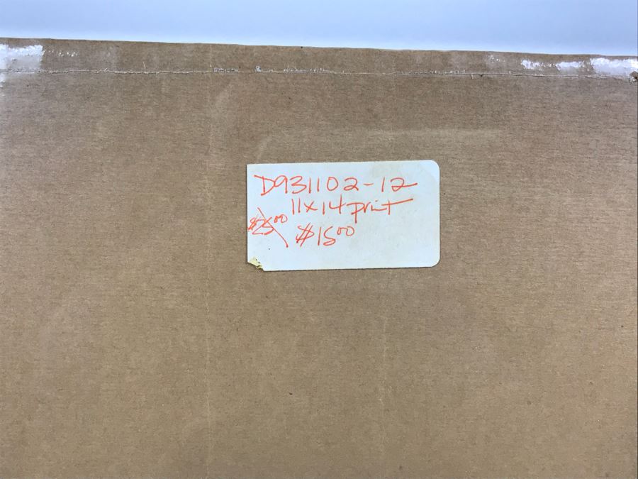 Vintage 1993 Limited Edition Hand Signed Print By Gary Allen Smith GAS Titled 'Chromopod' [Photo 7]