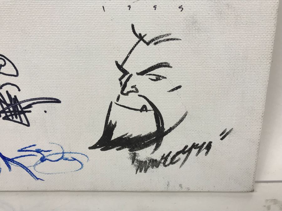 Comic Con Artist Signed Character Sketches Signatures Various Comic Book Artists 14' X 18' [Photo 15]