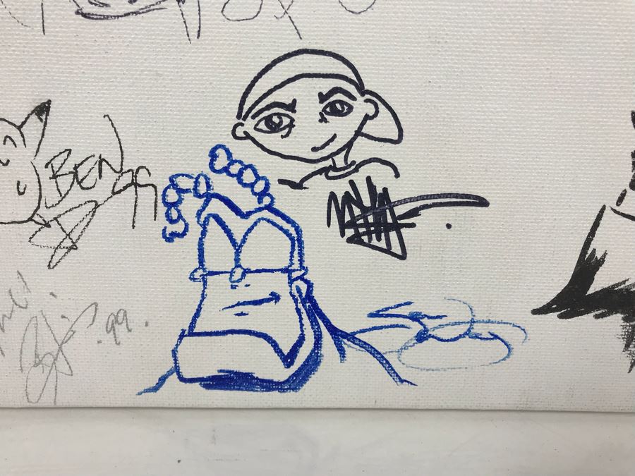 Comic Con Artist Signed Character Sketches Signatures Various Comic Book Artists 14' X 18' [Photo 14]