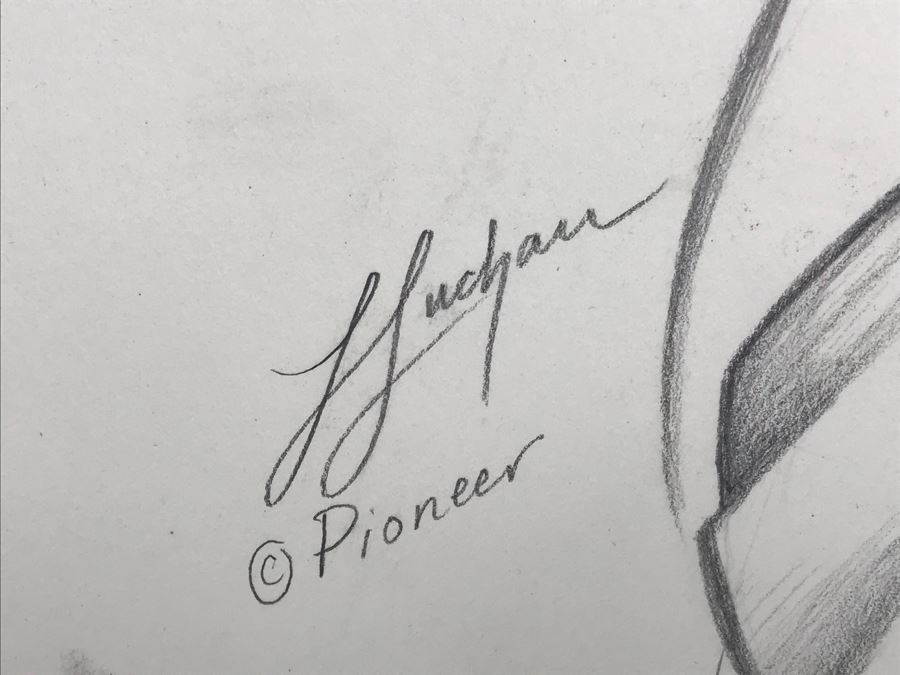 Original Character Drawing By Laura Luchau From Comic Con Art Show 16' X 20' [Photo 5]