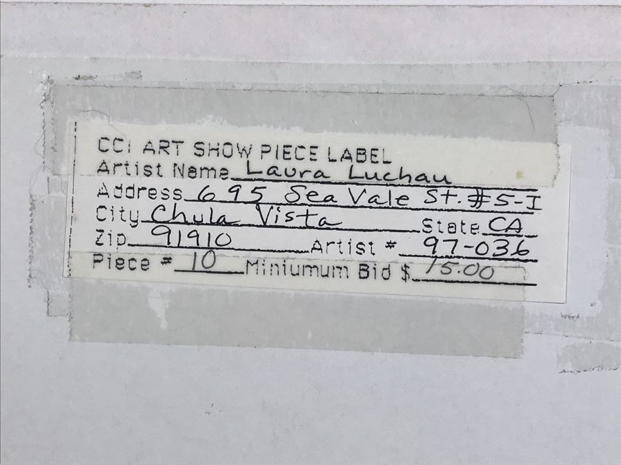 Original Character Drawing By Laura Luchau From Comic Con Art Show 16' X 20' [Photo 6]