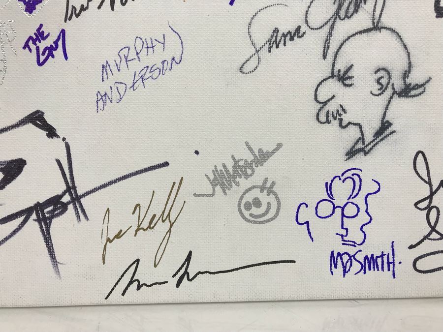 Comic Con Artist Signed Character Sketches Signatures Various Comic Book Artists 14' X 18' [Photo 12]