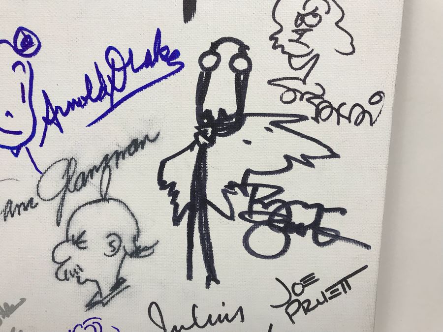 Comic Con Artist Signed Character Sketches Signatures Various Comic Book Artists 14' X 18' [Photo 10]