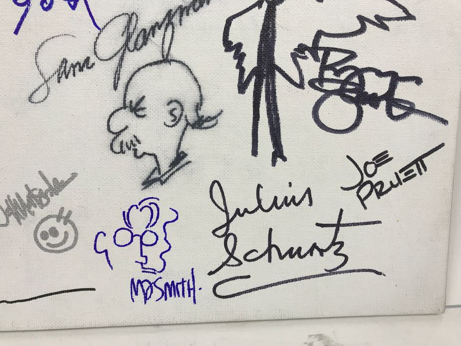 Comic Con Artist Signed Character Sketches Signatures Various Comic Book Artists 14' X 18' [Photo 11]