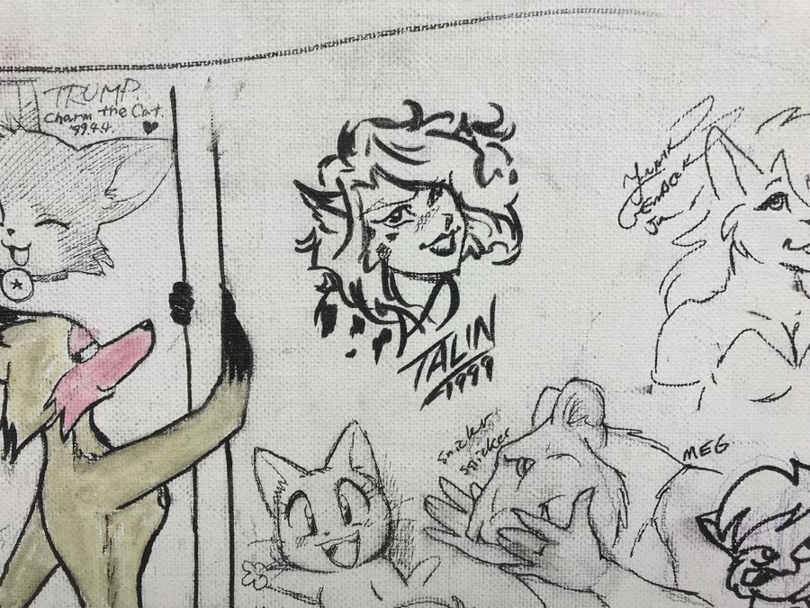 Comic Con Artist Signed Character Sketches Signatures Various Comic Book Artists 14' X 18' [Photo 11]