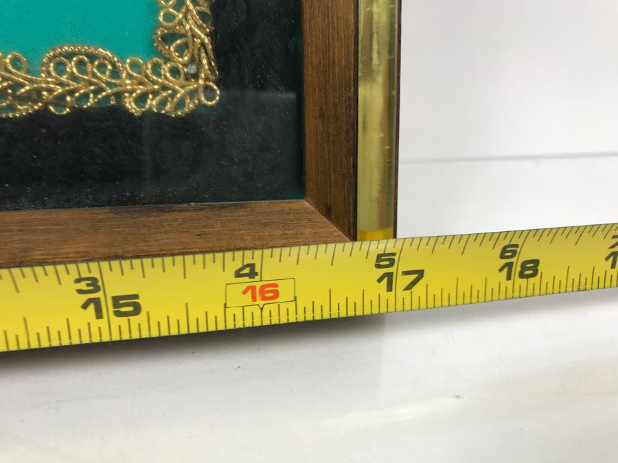 Shadow Box Framed Peacock Feathers 17' X 17' [Photo 5]