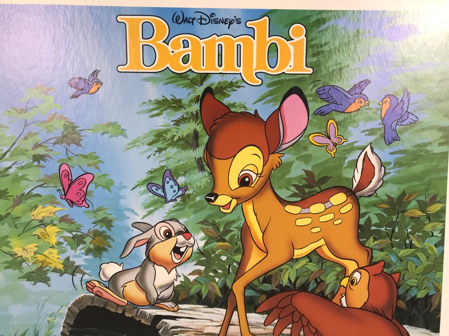 Walt Disney's Bambi Mounted Poster 22' X 28' [Photo 4]