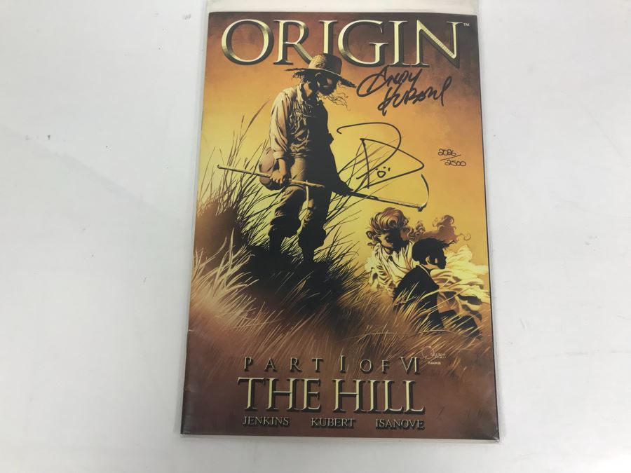 Signed Limited Edition Of ORIGIN* #1 Signed By Paul Jenkins And Andy Kubert With COA