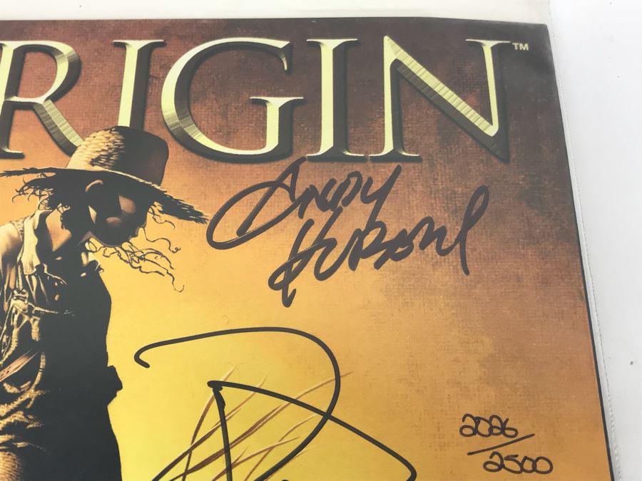 Signed Limited Edition Of ORIGIN* #1 Signed By Paul Jenkins And Andy Kubert With COA [Photo 3]