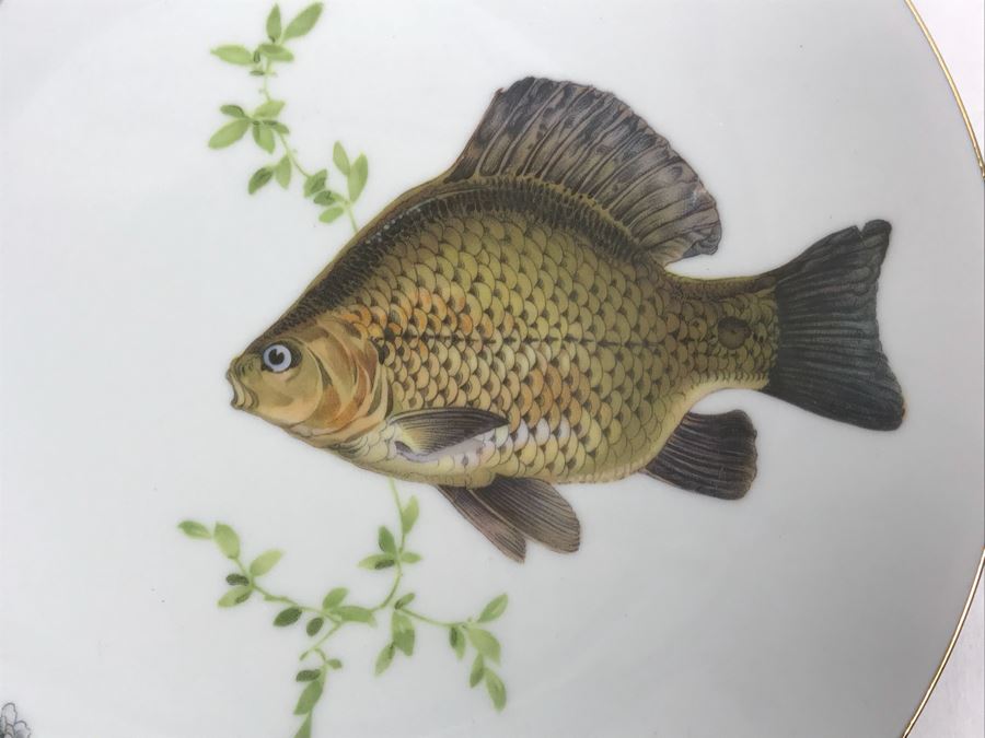 Set Of (5) Bareuther Waldsassen Bavaria-Germany Fish Plates [Photo 7]