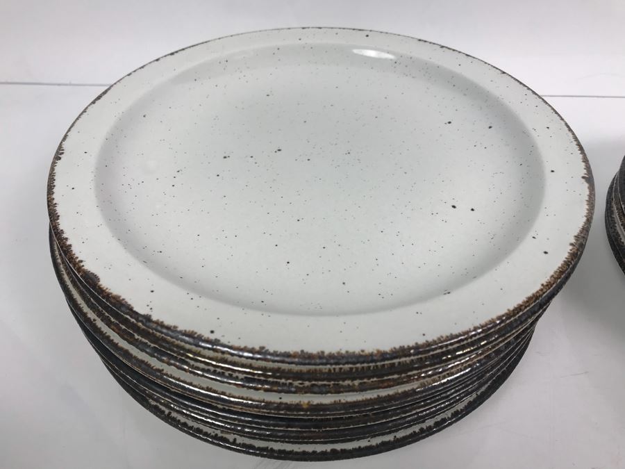 Stonehenge Stoneware Midwinter Pattern Wedgwood China Plates And Coffee Cups [Photo 6]