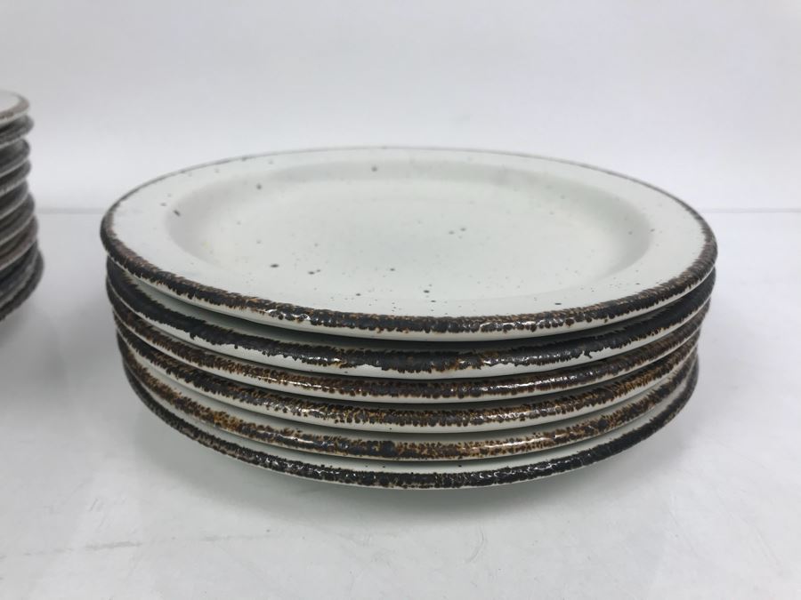 Stonehenge Stoneware Midwinter Pattern Wedgwood China Plates And Coffee Cups [Photo 5]