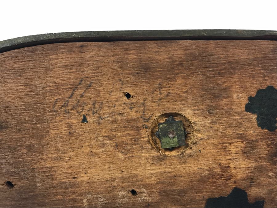 Signed Arthur Waagen (German, 1833–1898) Bronze Statue Of Dog Playing With A Ball Titled 'Chien Jouant Avec Une Boule' 6.3' X 9.3' [Photo 18]