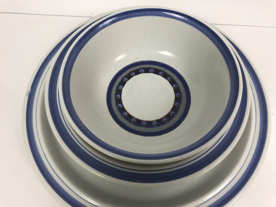 Collection Of Royal Doulton Lambethware Tangier And Stonehenge Plates, Cups, Bowls Plus Limited Edition Royal Doulton Collectible Plate Sorcerer's Spell By Myles Pinkney [Photo 21]