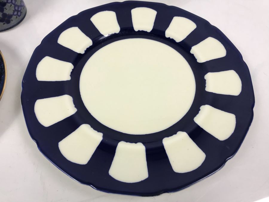 Collection Of Royal Doulton Lambethware Tangier And Stonehenge Plates, Cups, Bowls Plus Limited Edition Royal Doulton Collectible Plate Sorcerer's Spell By Myles Pinkney [Photo 2]