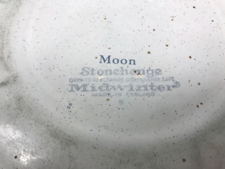 Collection Of Royal Doulton Lambethware Tangier And Stonehenge Plates, Cups, Bowls Plus Limited Edition Royal Doulton Collectible Plate Sorcerer's Spell By Myles Pinkney [Photo 16]