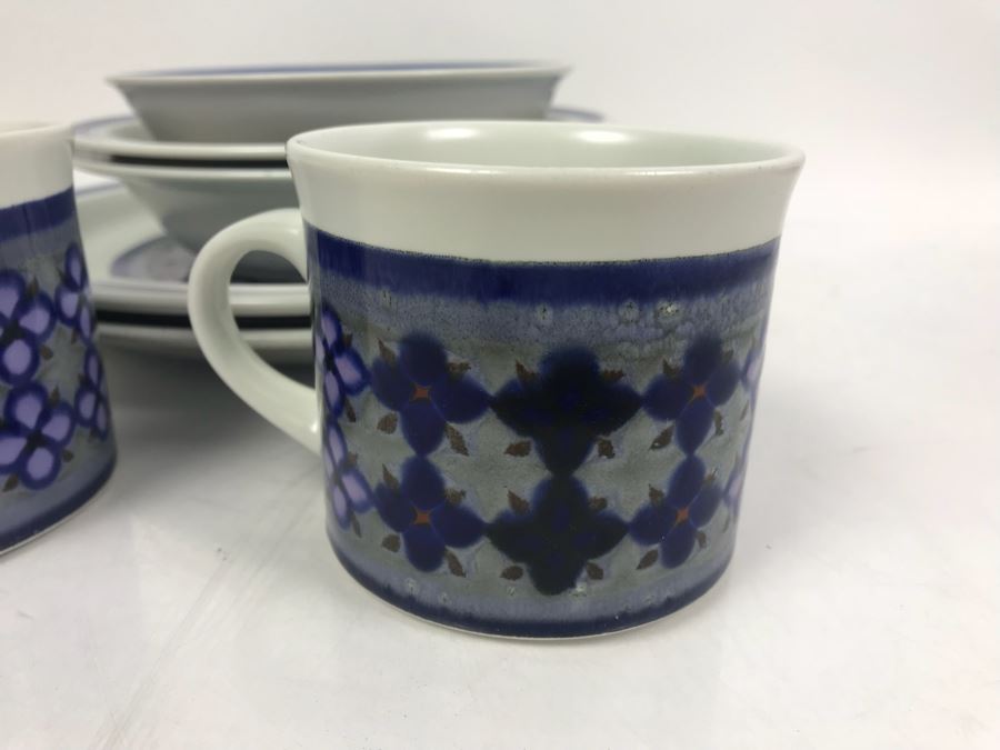 Collection Of Royal Doulton Lambethware Tangier And Stonehenge Plates, Cups, Bowls Plus Limited Edition Royal Doulton Collectible Plate Sorcerer's Spell By Myles Pinkney [Photo 18]