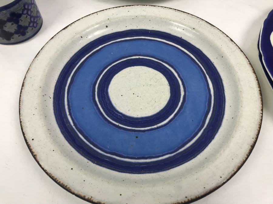 Collection Of Royal Doulton Lambethware Tangier And Stonehenge Plates, Cups, Bowls Plus Limited Edition Royal Doulton Collectible Plate Sorcerer's Spell By Myles Pinkney [Photo 15]