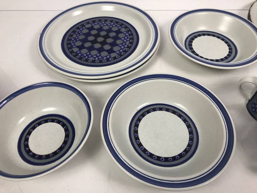 Collection Of Royal Doulton Lambethware Tangier And Stonehenge Plates, Cups, Bowls Plus Limited Edition Royal Doulton Collectible Plate Sorcerer's Spell By Myles Pinkney [Photo 22]