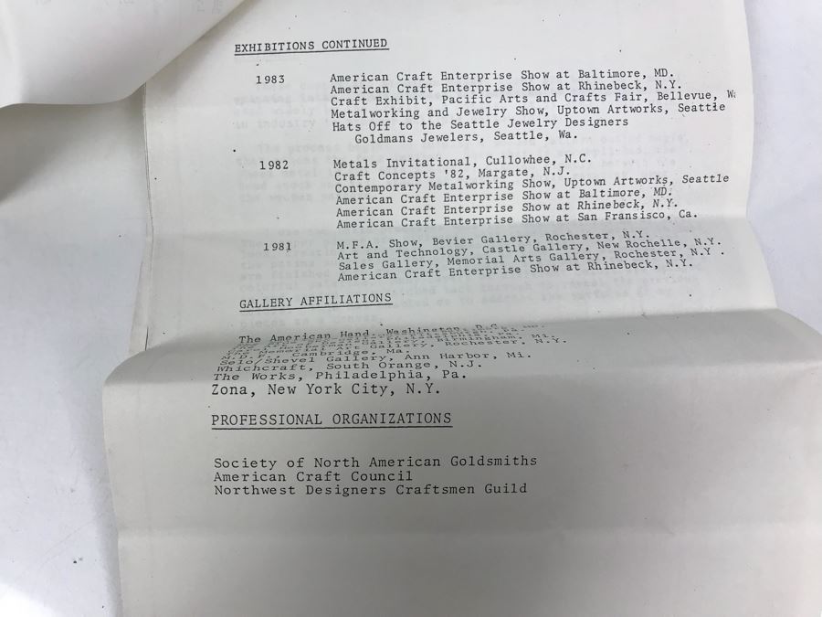 Lynne Hull Metal Wire Basket Sculpture Purchased For $240 IN 1988 [Photo 9]