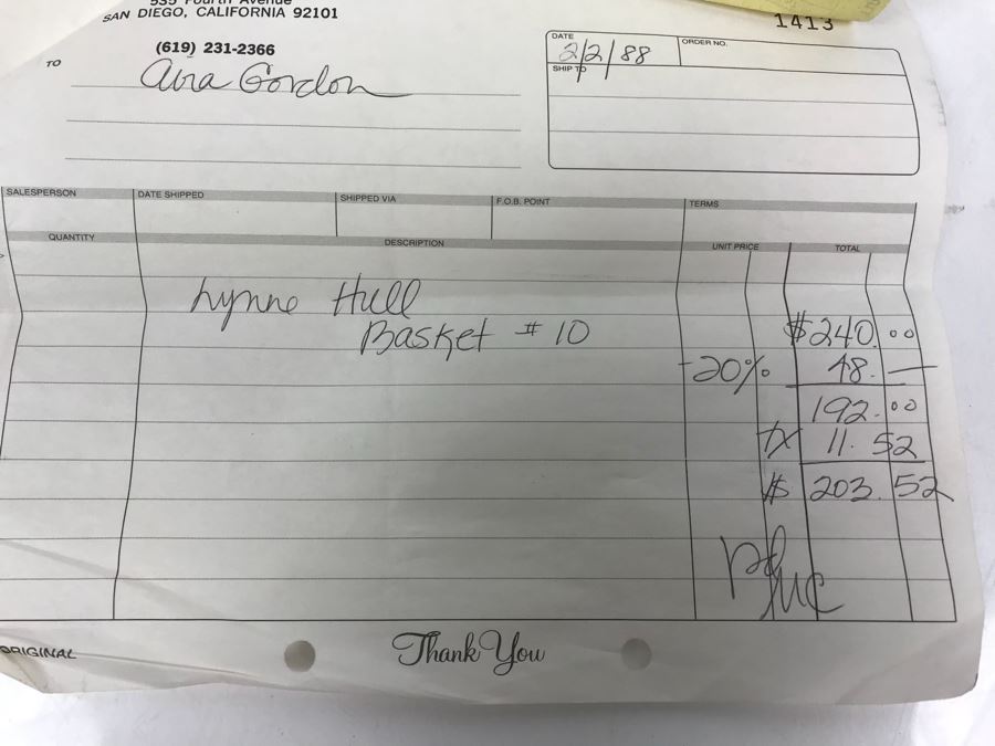 Lynne Hull Metal Wire Basket Sculpture Purchased For $240 IN 1988 [Photo 11]