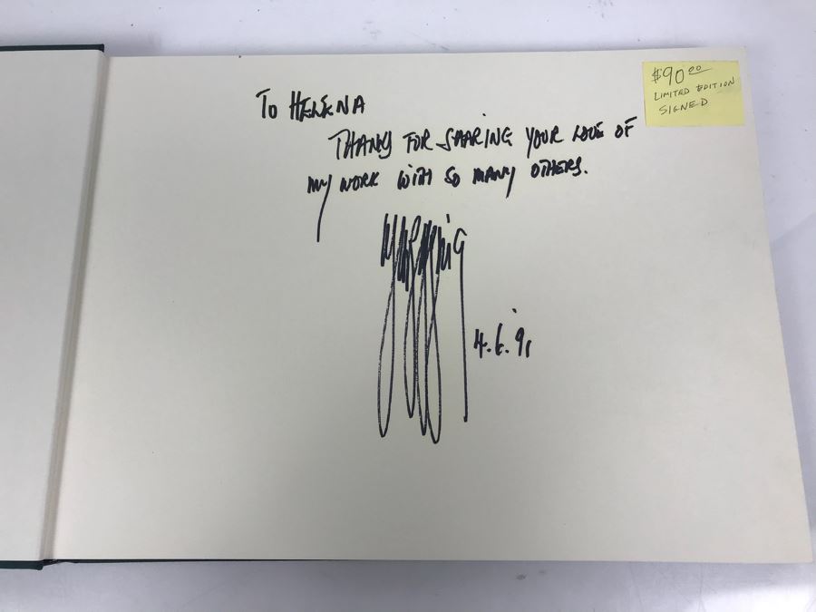 Limited First Edition Signed Coffee Table Book The Art Of Mark King Signed By Mark King [Photo 3]