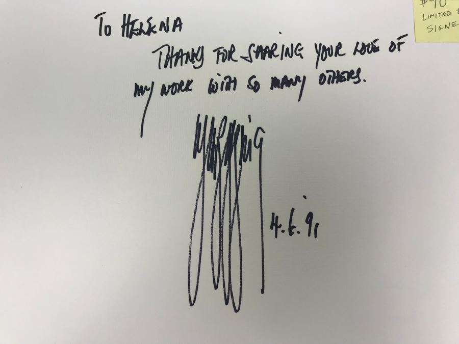 Limited First Edition Signed Coffee Table Book The Art Of Mark King Signed By Mark King [Photo 4]