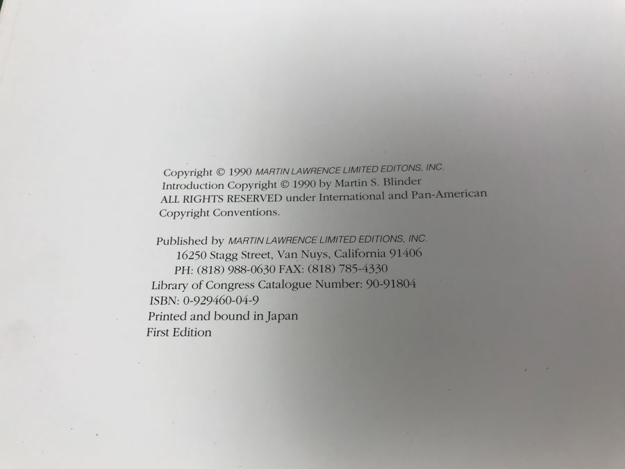 Limited First Edition Signed Coffee Table Book The Art Of Mark King Signed By Mark King [Photo 6]