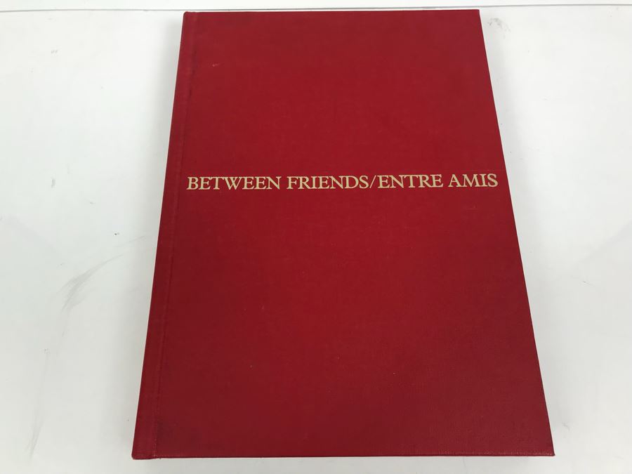 First Edition Coffee Table Book 1976 Between Friends / Entre Amis McClelland And Steward Limited